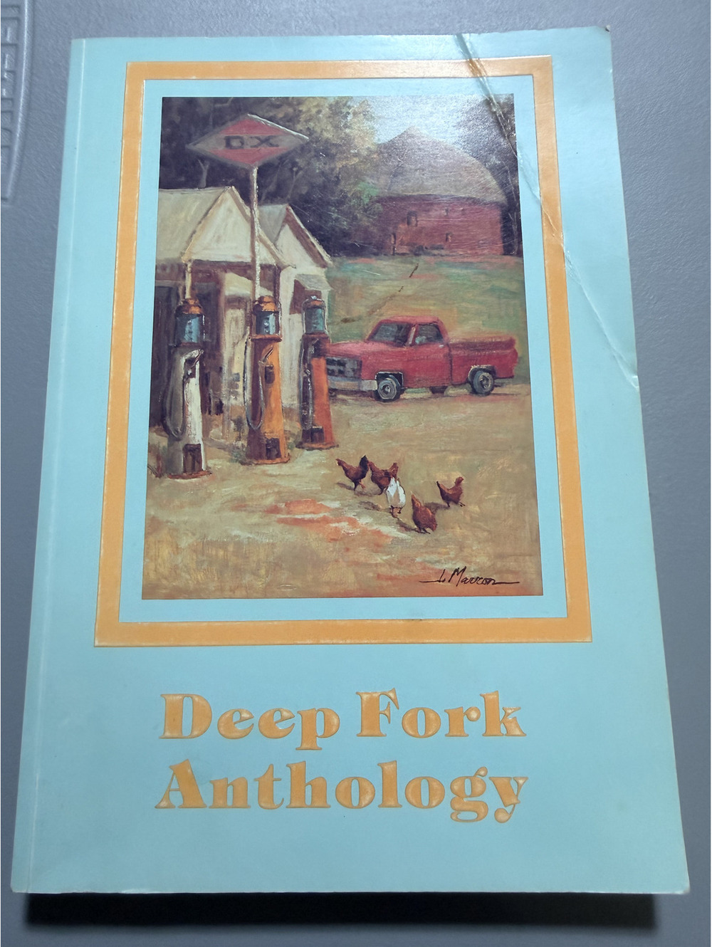 Deep Fork Anthology 1989 Oklahoma New Plains Review Central State Univ PB Book